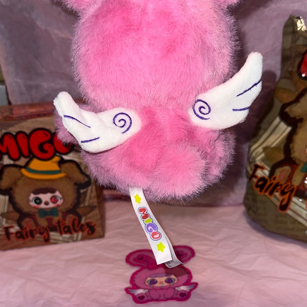 Migo Fairy Tale Plush Pendant SECRET! Paula Is A Rabbit - Picture 7 of 13
